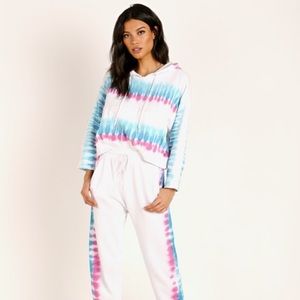 ** SOLD ** L Space Gold Coast Pullover Wave Chaser Tie Dye